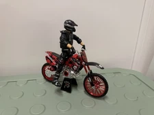 Hevy Hitters Brian Deegan Freestyle Motocross Dirtbike Toy Figure Moto-X MX Rare