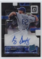 2022 Panini Donruss Optic Black Cracked Ice Prizm 19/30 AJ Alexy Auto 04g8