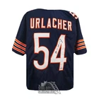 Brian Urlacher HOF 18 Autographed Chicago Custom Navy Football Jersey - BAS