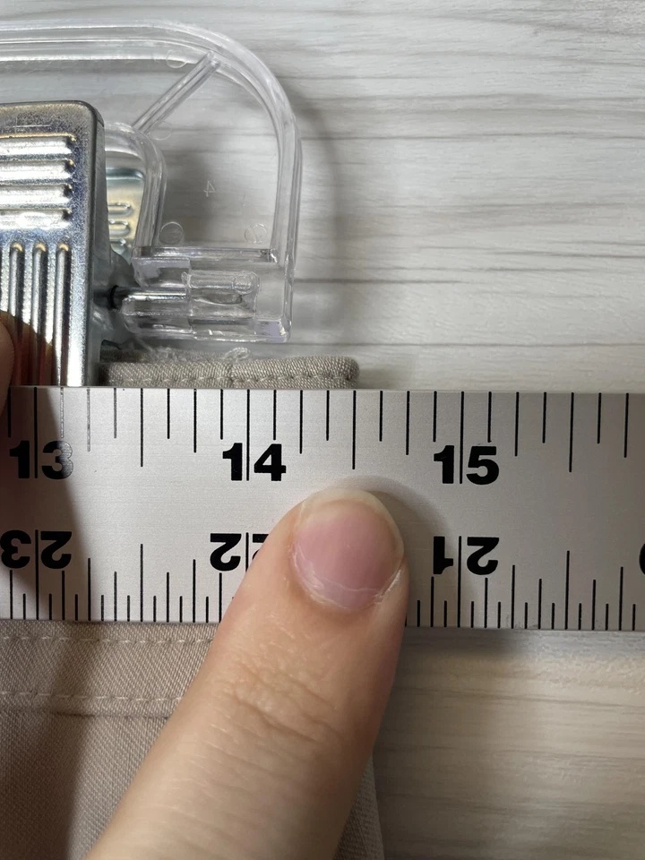 Pantalones INC International Concepts para mujer 2 tiro alto ajustados elásticos abotonados Foto 4 de 4