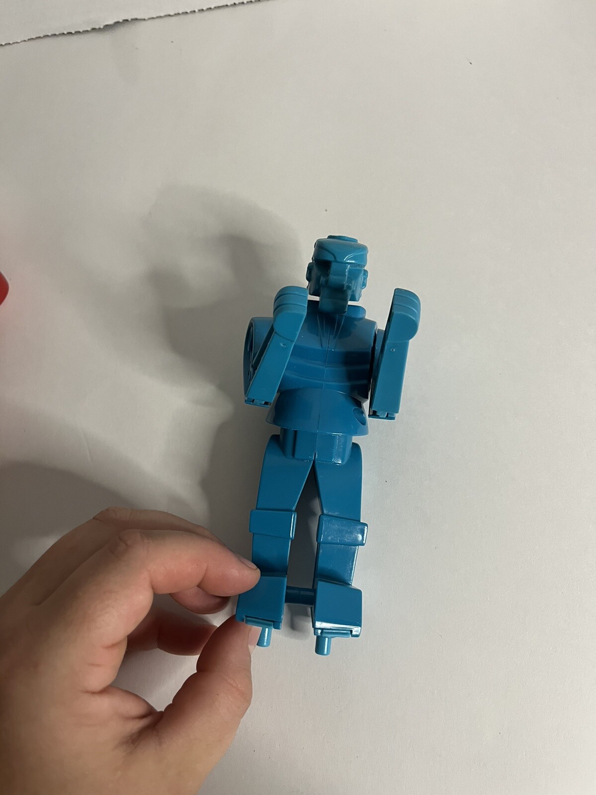 SAOLA Rock'em Sock'em Robots 2001 parti di ricambio solo bombardiere blu e rocker rosso