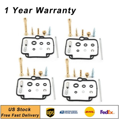 4Set For SUZUKI Bandit 400 GSF400 1991-1993 Carburetor Carb Rebuild Repair Set