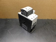 EATON XTCE040D Contactor w/ XTCEXFBG13 Auxiliary -- 24-27VDC Coil