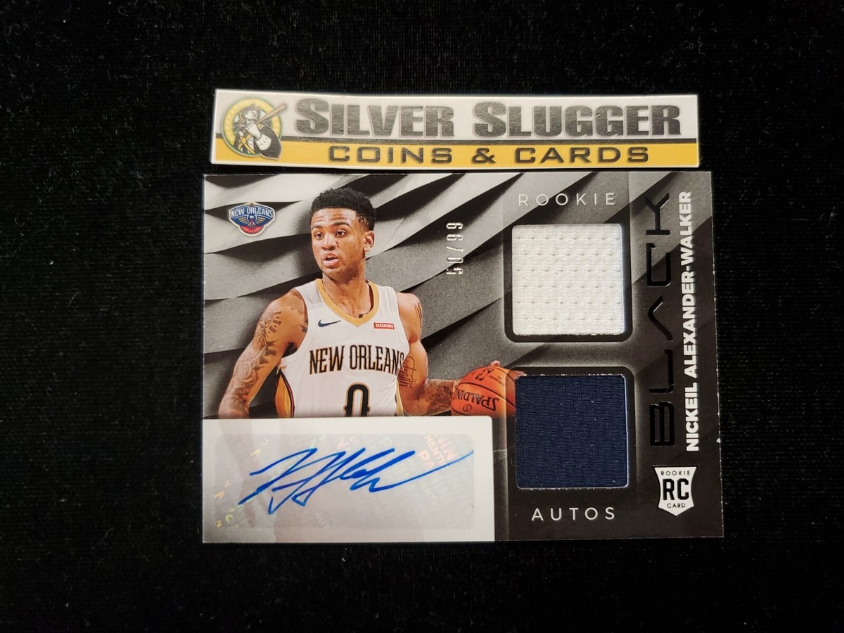 2019-20 Nickeil Alexander-Walker Panini Black Rookie Autos Dual 