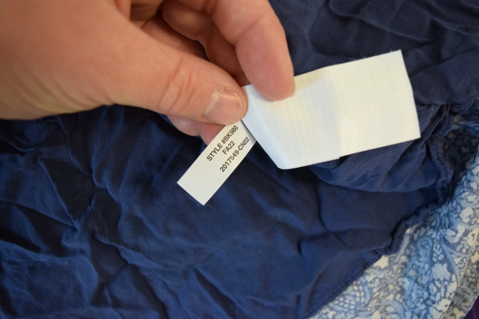 VALENTINO Mini abito J Crew Liberty London Sweetheart blu floreale maniche a sbuffo taglia 2