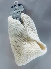 Amity Cold Guard Women’s Cream Knit Neck & Head Warmer NEW Super Nice BxE