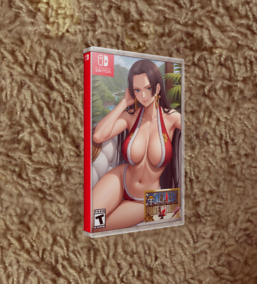 One Piece Pirate Warriors 4 CUSTOM D. SIDED COVER ART & CASE ONLY