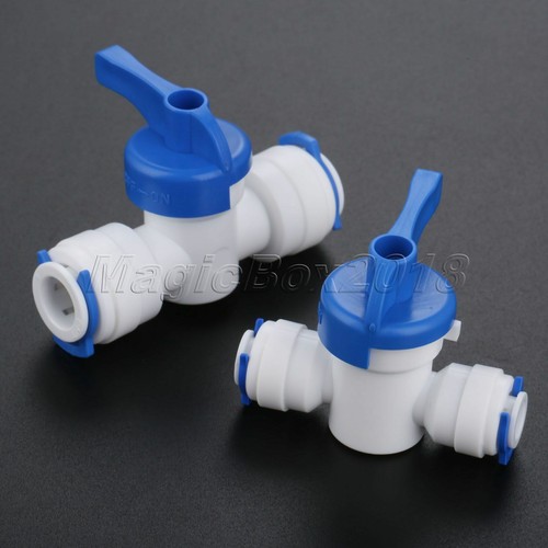 Plastic Water Filters Ball Valve Reverse Osmosis RO System Fitting Connection - Picture 2 of 14
