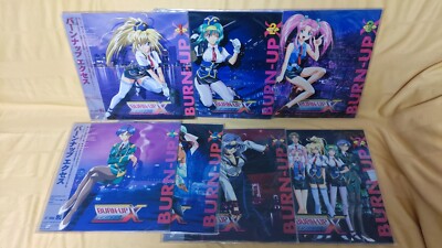 7x LD Laserdisc - Burn-Up Excess Vol. 1 2 3 4 5 6 7 - komplette Serie - Anime