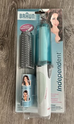BRAUN Independent Model C20 Cordless Styler w/ Energy Cell New