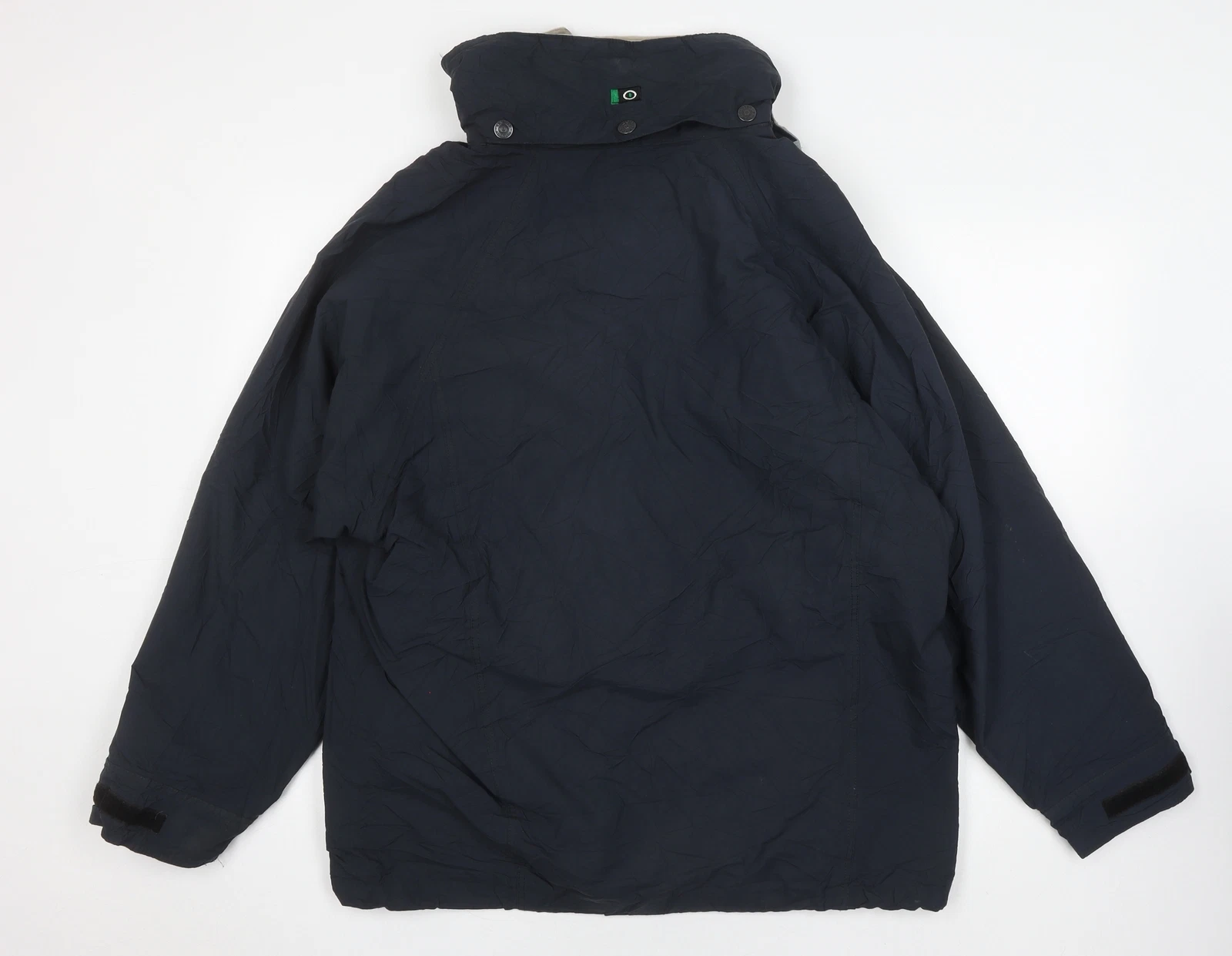 Outdoor Scene Unisex Blue Parka Jacket S