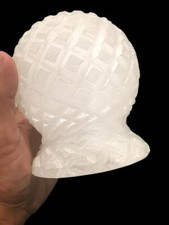 Polished Selenite Lamp Selenite Sphere Lamp Crystal Ball Lamp Gemstone Lamp