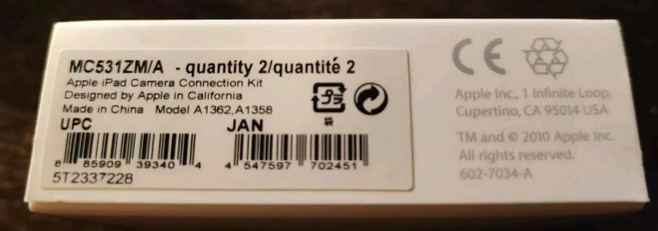 iPad Camara Connection Kit - Bild 3 von 4