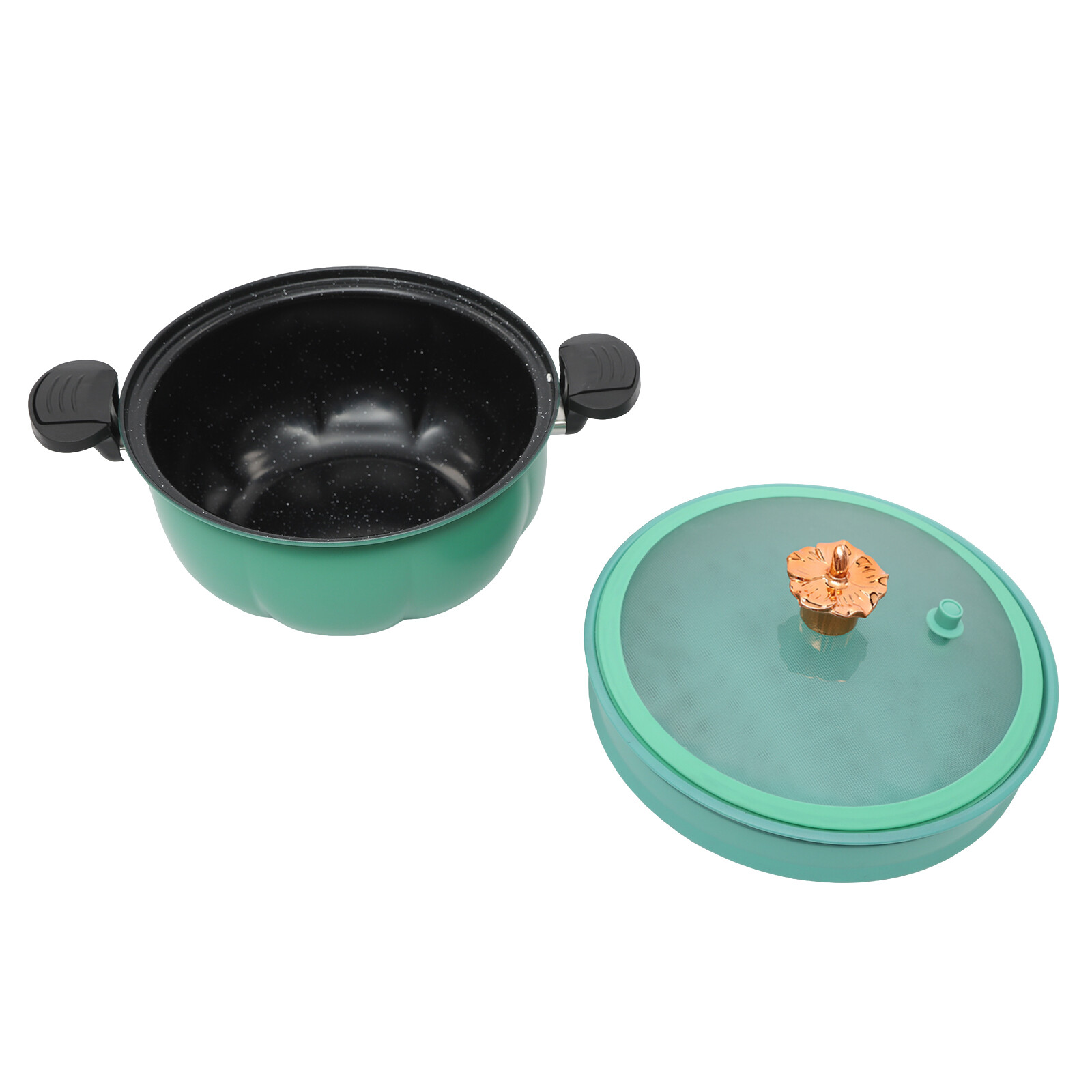 Micro Pumpkin Shaped Pressure Cooker Pot Stove Top Pressure Cooker With Steamer