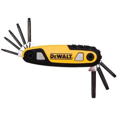 Dewalt Folding Locking Torx Key Set 