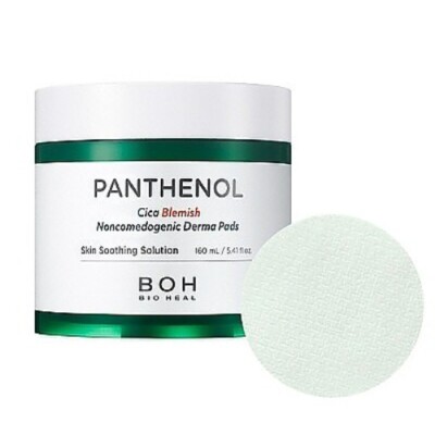 BIOHEAL-BOH Panthenol Cica Blemish Noncomedogenic Derma Pads 90 Sheets K-Beauty