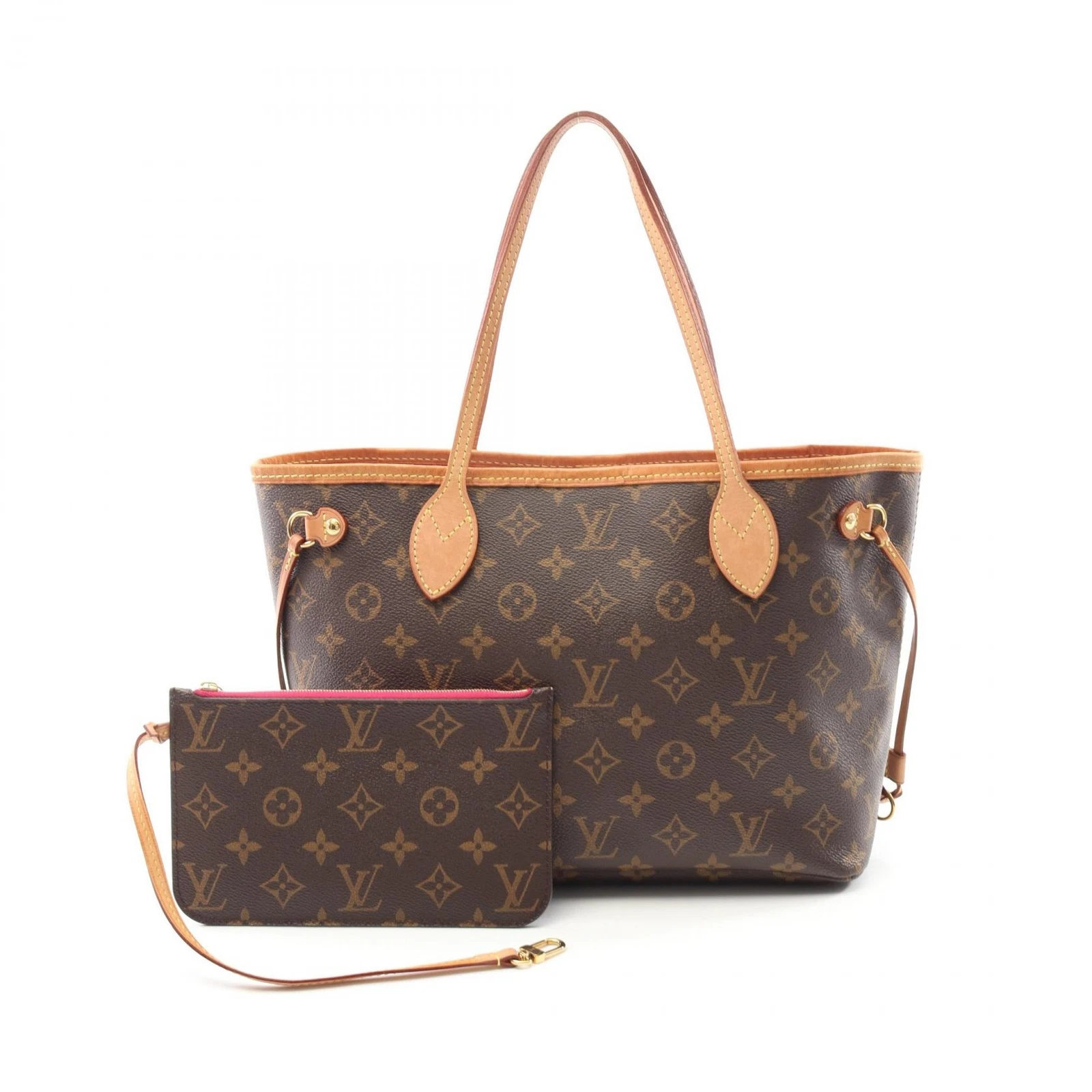 LOUIS VUITTON（LV） Borsa a mano Louis Vuitton Neverfull PM M41245 Monogram Pivoine usata donna LV