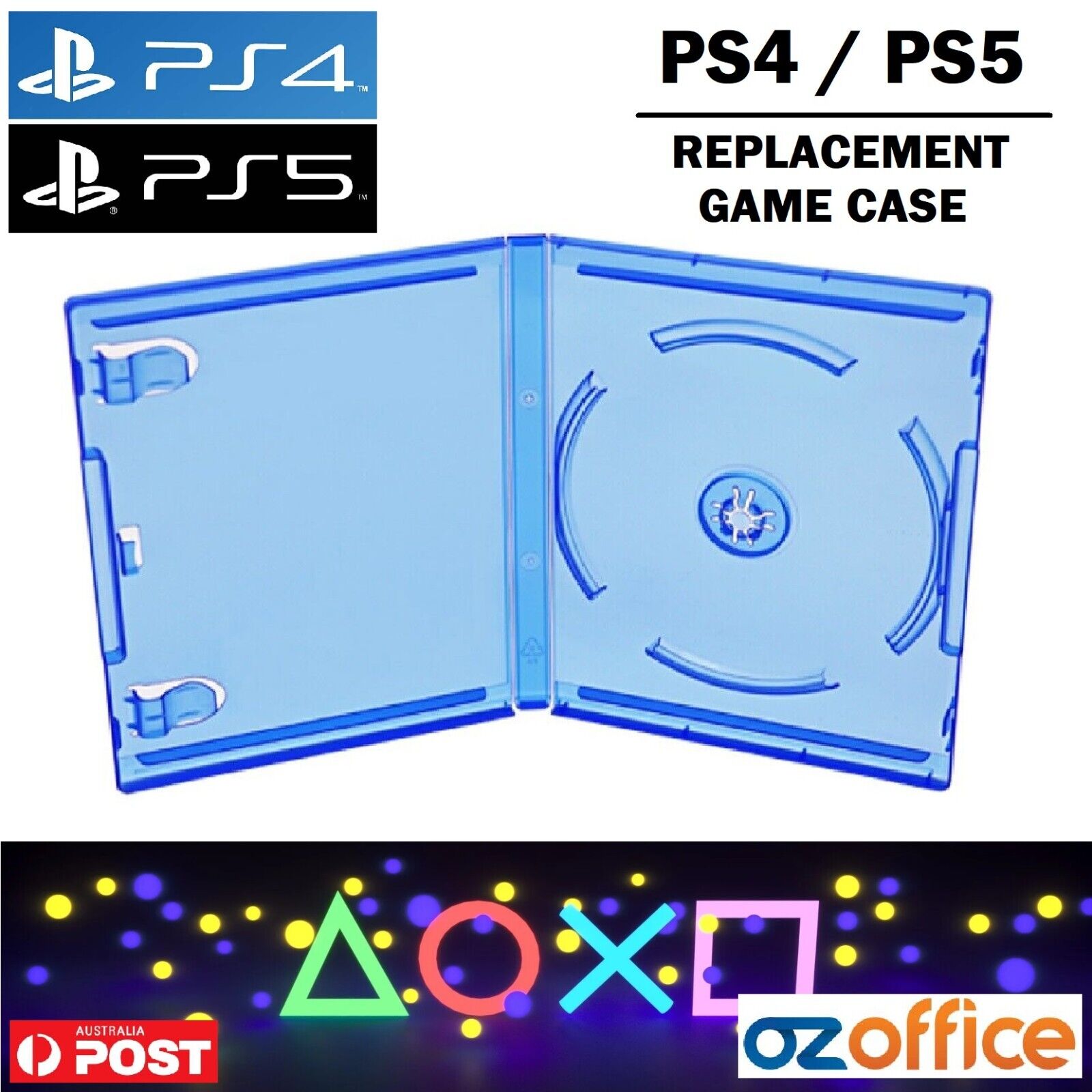 Premium ABS Replacement Shell Accessories for PS5 Protective Cover