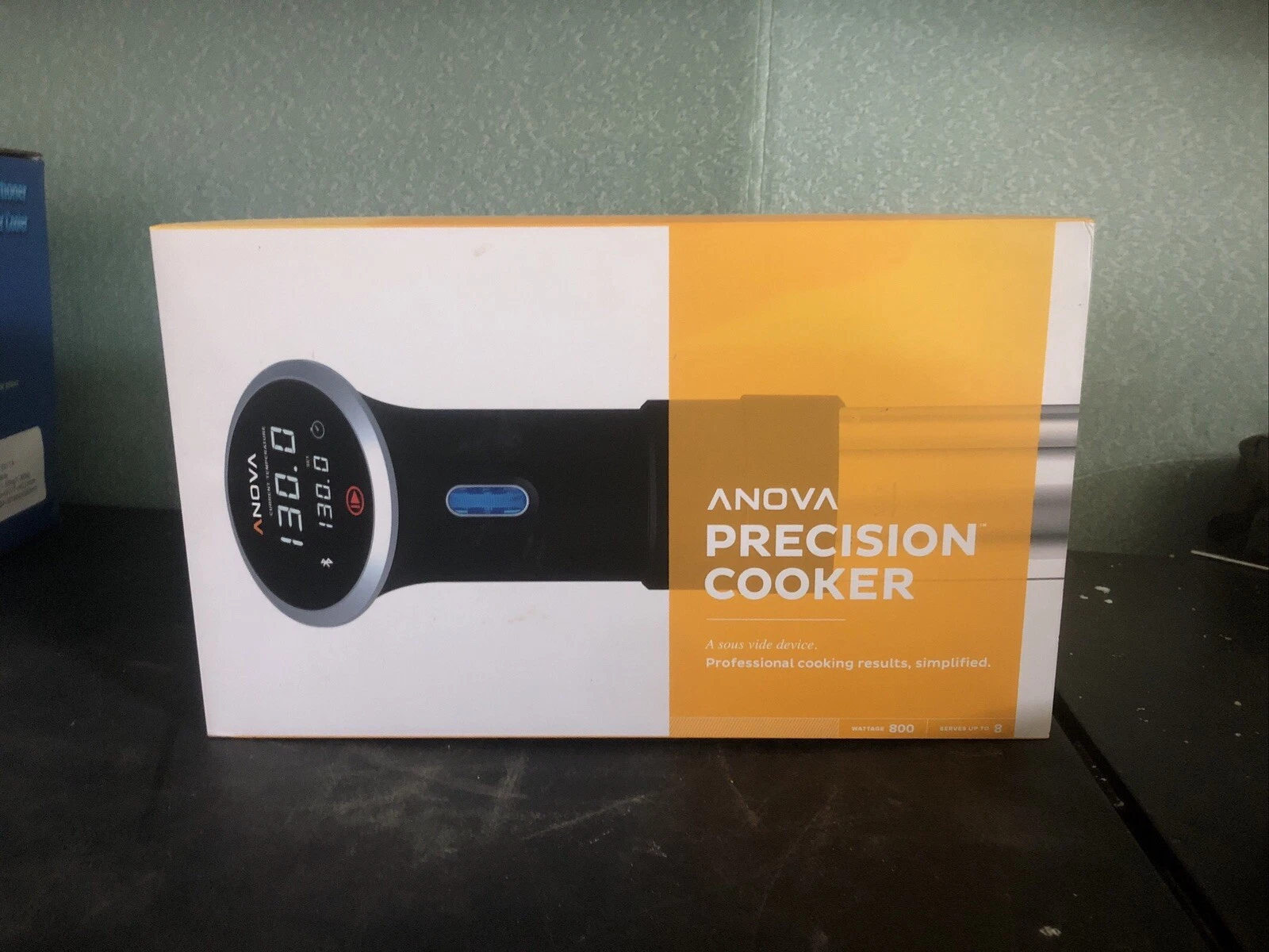 Anova 800W Black/Silver Precision Cooker Sous Vide With Box