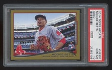 PSA 10 Mookie Betts 2014 TOPPS UPDATE GOLD ROOKIE RC SP #ED 0911/2014 DODGER HOT