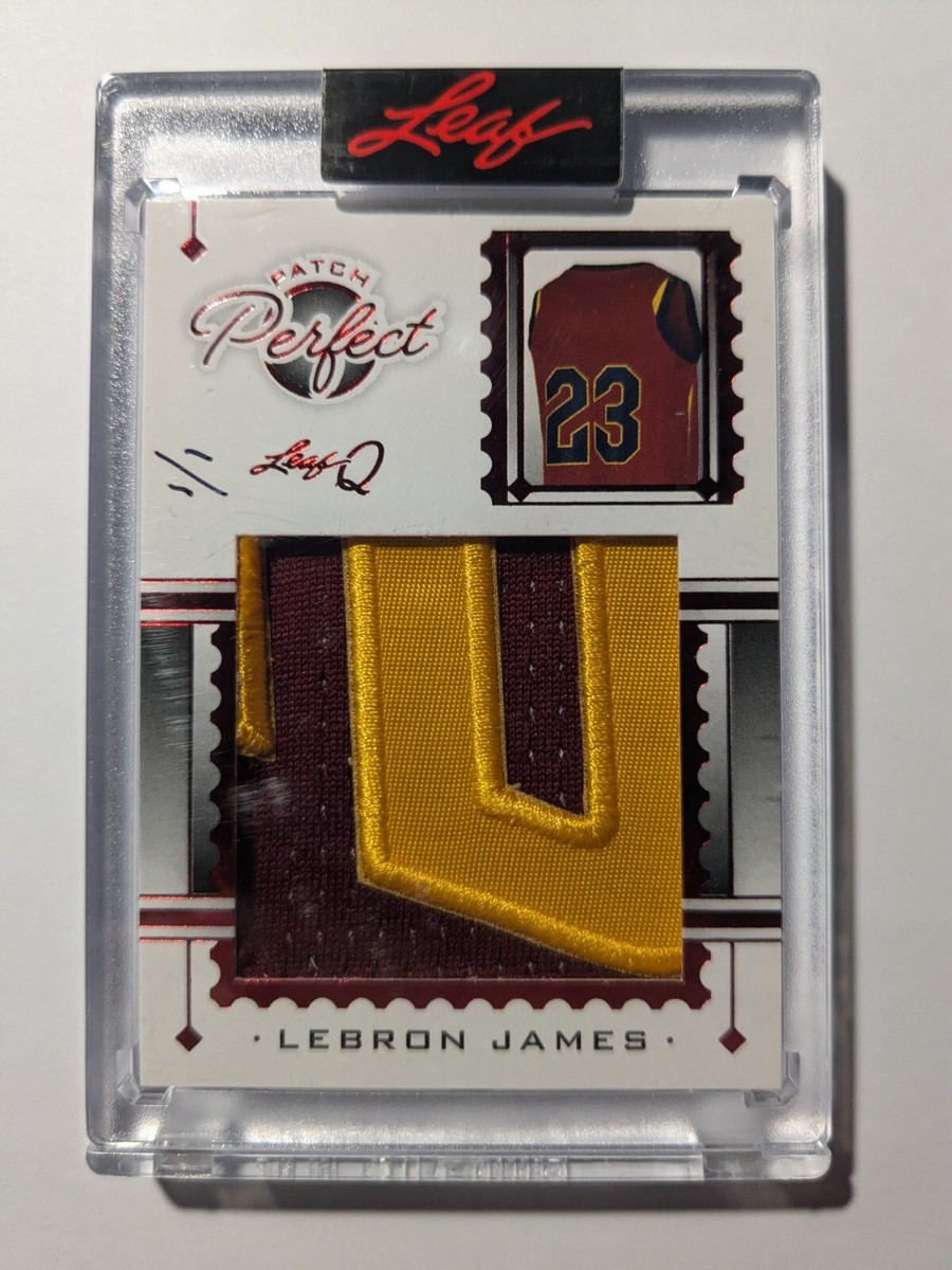 PSA９ last No.! lebron james パッチジャージーカード LEBRON JAMES Leaf 2024 Q Whatnot Exclusive Basketball JERSEY