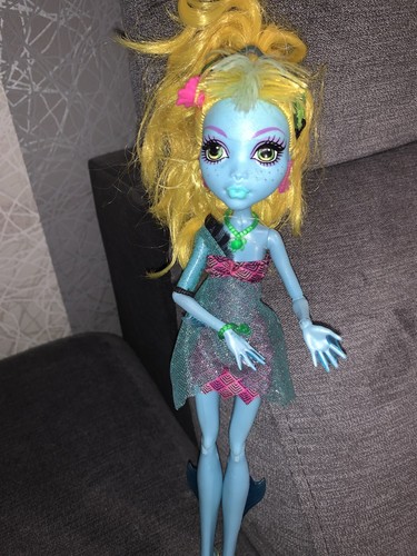 Monster High 13 Wünsche Lagoona Blaue Puppe 2013 Gelbes Haar - Bild 5 von 6