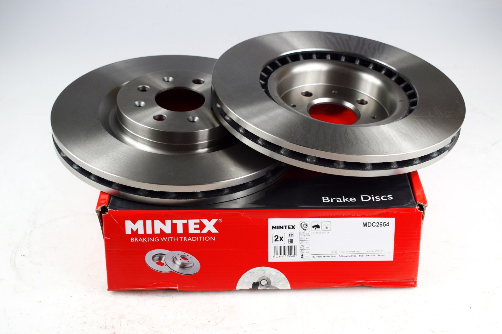 Callahan Brake Parts Brake Kit for Toyota MR2 Spyder 2000-2005 Rear