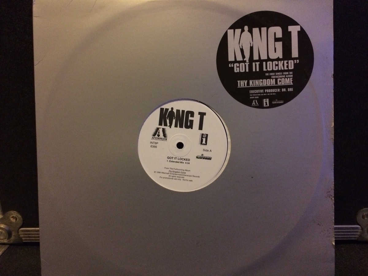 King T『Got It Locked』Promo  CDs King T – Got It Locked – CD (Single, Promo), 1998 [r1494161