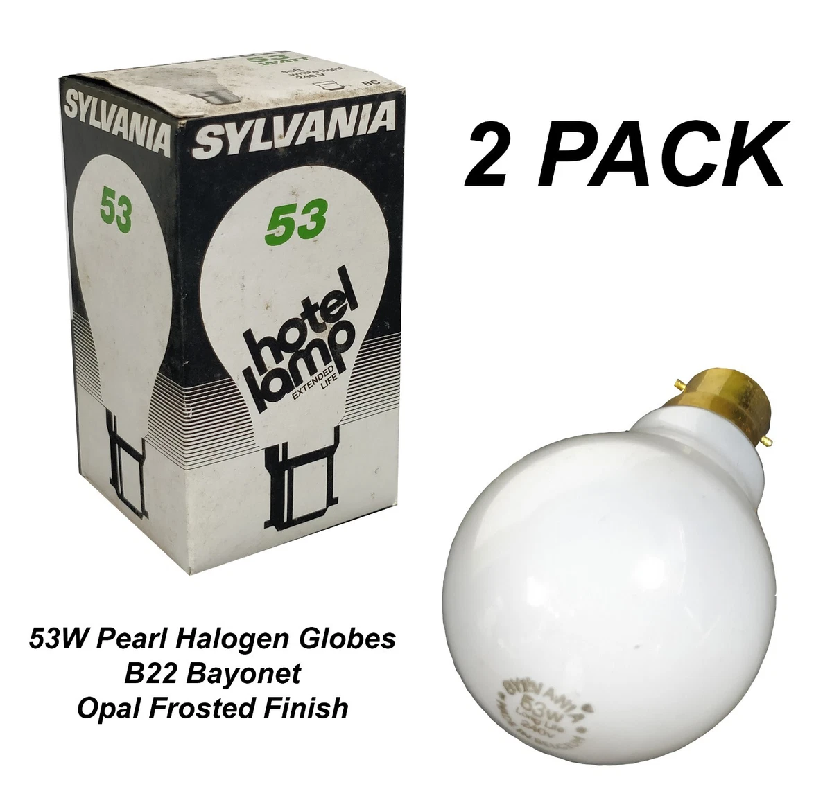 Halogen light sale bulbs bayonet