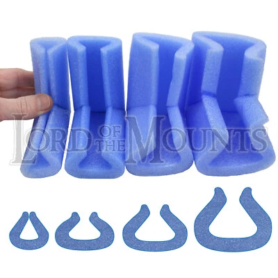 Picture Frame Corner Protectors Blue PE Foam 15mm to 65mm also Baby Safety Guard