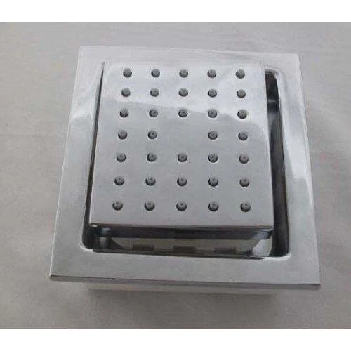 Chorros de ducha de cuerpo cuadrado de 4" (34 boquillas) Foto 2 de 4