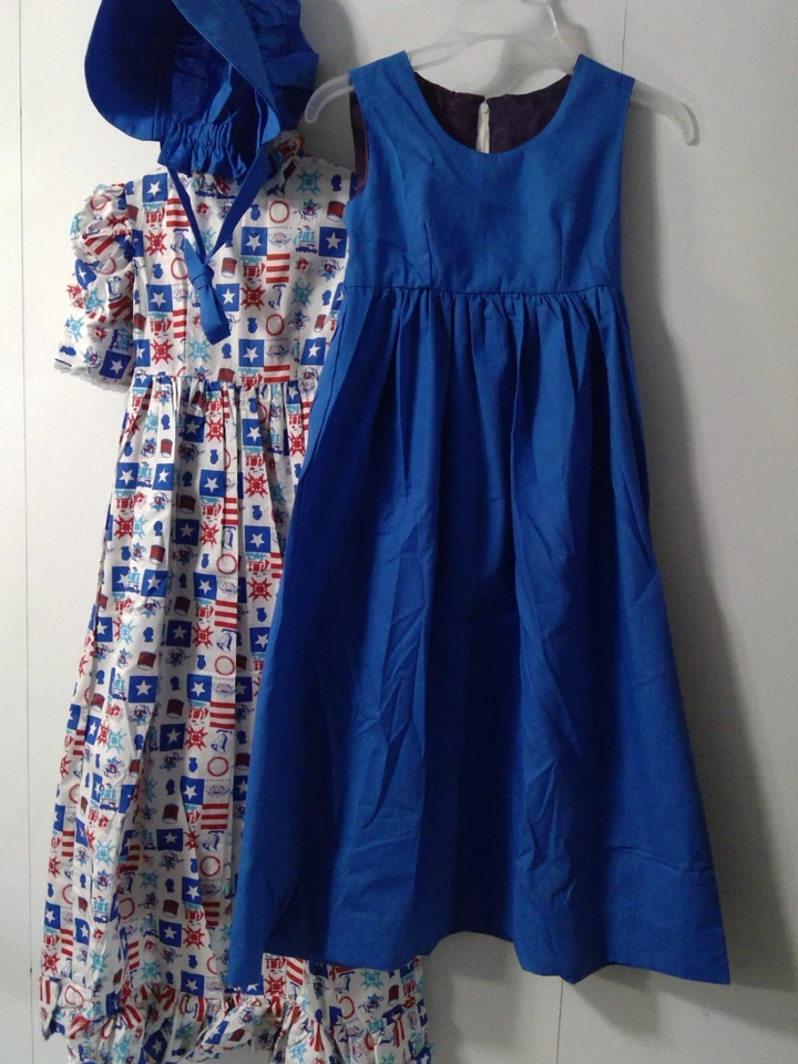 De colección Personalizado 3 Piezas Niñas Pioneras Acción de Gracias Pradera Centenario Acebo Hobby Foto 2 de 4