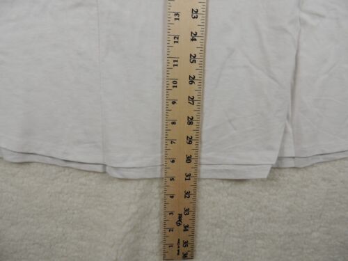 Women's Croft & Barrow 5X The Everyday Tee Plain White Summer Vacation Cruise - Picture 4 of 6