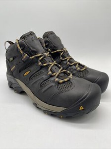 Keen Lansing Mid W/P Raven Slip Resistant EH Steel Toe  Men’s 8.5D KEEN Utility Men main image 3