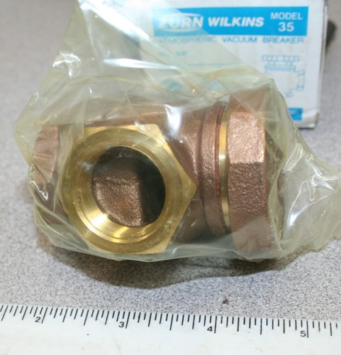 Zurn Wilkins Model 35 VACUUM BREAKER, 3/4” FNPT 3/4 NPT NIB - Picture 6 of 6