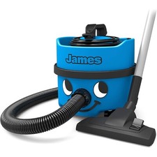 Numatic James Cylinder Vacuum Cleaner 620W - Sky Blue  6L Capacity  All Floors