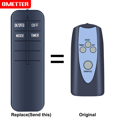 Remote Control For Comfort Zone 18 inch Oscillating Pedestal Fan CZST181RBK