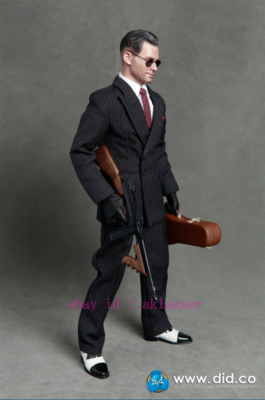 DID 3r 1/6 Scale John Dillinger Chicago 1930 Gangster Collectible