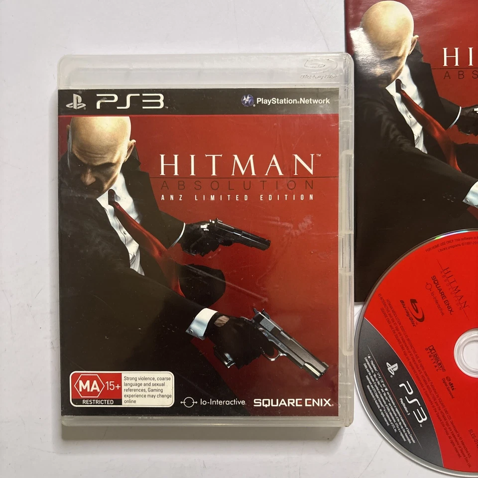 Hitman: Absolution (ANZ Limited Edition) (Sony PlayStation 3 PS3) Game w/ Manual - Image 2 of 4