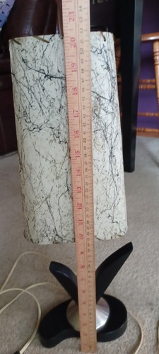 Unique Pair Vintage 50s / 60s Atomic Lamps Mid Century Modern MCM RARE°° - Picture 16 of 19