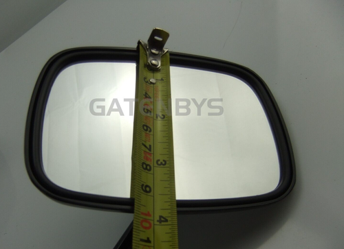 New Pair Black Scooter Mirrors For Aprilia Scarabeo Habana 50 1250 150 160 200 - Picture 3 of 6