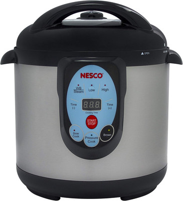 Electric Pressure Cooker Canner, 9.5 Qt Stainless Steel, Smart Kitchen Appliance