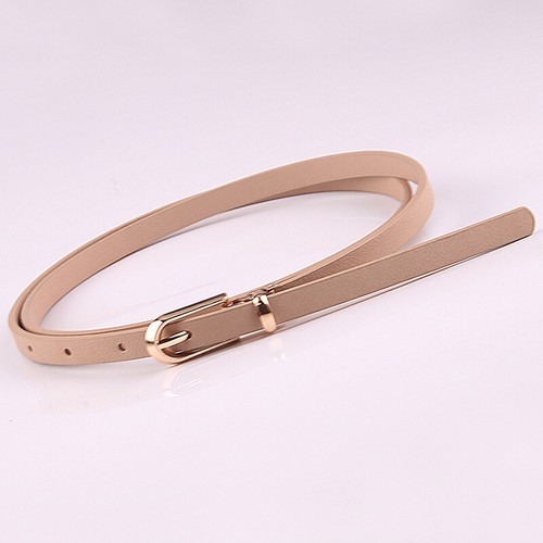 PU Leather Butterfly Bow Skinny Thin Low Waist Belt Candy Color Faux Leather U ❥ - Picture 14 of 33