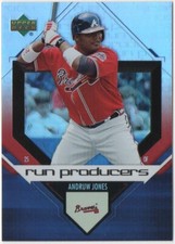 Andruw Jones 2006 UPPER DECK SPECIAL F/X BASEBALL Run Producers #RP-3 Braves