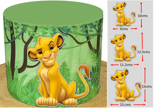 Simba Lion King Edible Icing Cake Topper Pre Cut Image Party Decoration 997 Ebay