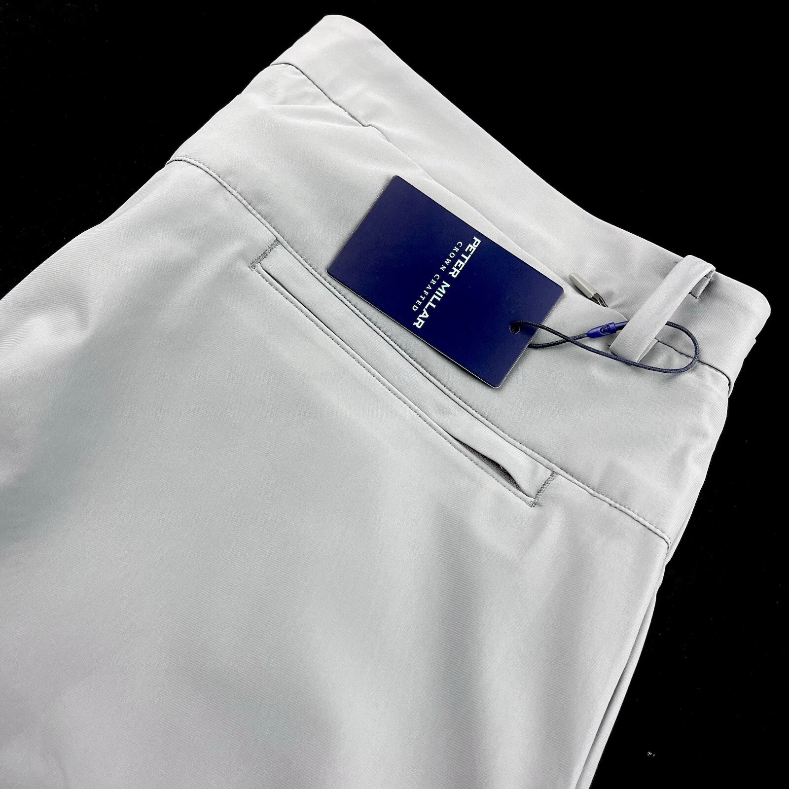 Peter Millar Crown Crafted Performance Ankle Pants Gale Gray 40x28 $185