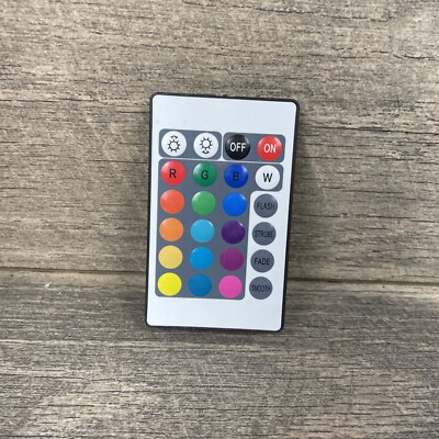 Bluetooth APP 24 Key IR Remote Controller only 12V 24V 3528 5050 RGB LED