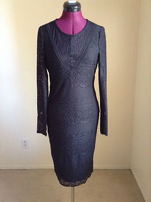 NEW BARDOT $119*Nordstrom's*'Lennie' Open Back Cutout Lace Body-Con*US  8/Medium | eBay