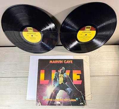 Marvin Gaye -  Live At The London Palladium 1977 2X LP Tamla T7352R2