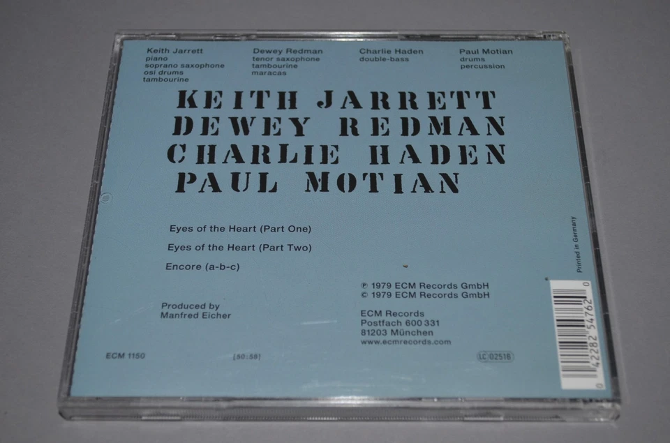 Keith Jarrett – Eyes Of The Heart / ECM Records / Germany - Bild 3 von 3